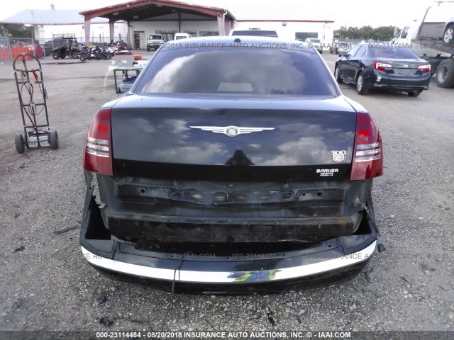 2C3LA63HX7H873151 - 2007 CHRYSLER 300C BLACK photo 6