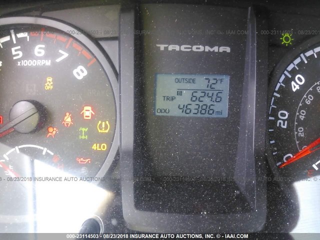 5TFSX5EN5HX048912 - 2017 TOYOTA TACOMA ACCESS CAB/SR/SR5 ვერცხლისფერი ფოტო 7