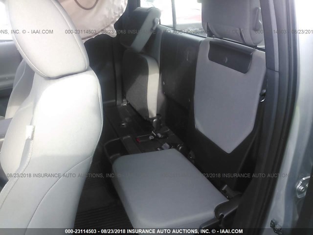 5TFSX5EN5HX048912 - 2017 TOYOTA TACOMA ACCESS CAB/SR/SR5 ვერცხლისფერი ფოტო 8