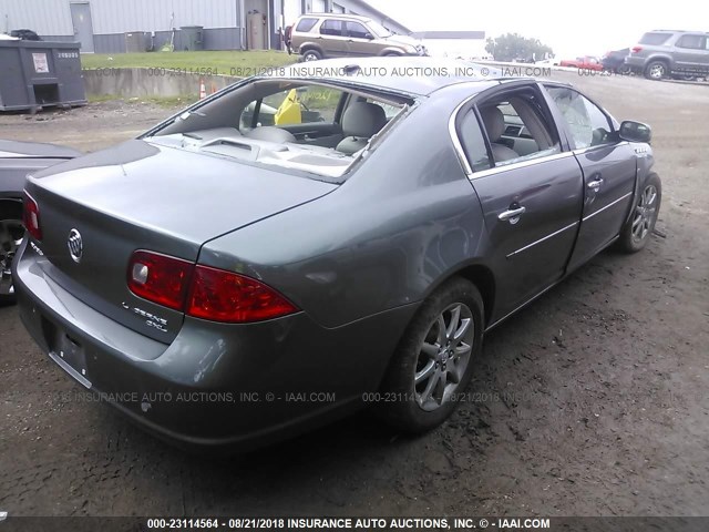 1G4HR57Y16U188123 - 2006 BUICK LUCERNE CXL GRAY photo 4