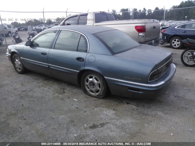 1G4CW52K4Y4144402 - 2000 BUICK PARK AVENUE  BLUE photo 3