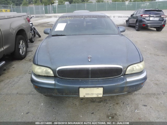 1G4CW52K4Y4144402 - 2000 BUICK PARK AVENUE  BLUE photo 6