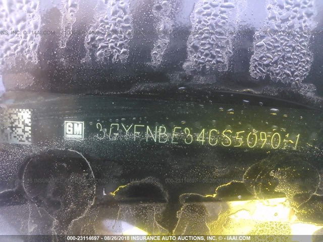 3GYFNBE34CS509011 - 2012 CADILLAC SRX PERFORMANCE COLLECTION Қара фото 9