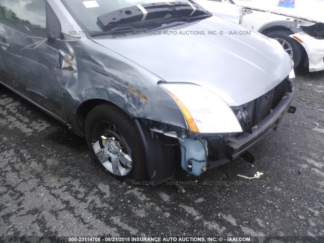 3N1AB61E39L636894 - 2009 NISSAN SENTRA 2.0/2.0S/2.0SL GRAY photo 6