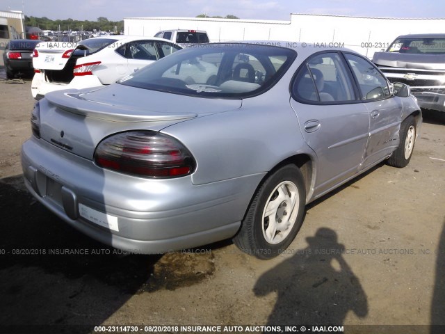 1G2WK52J12F220260 - 2002 PONTIAC GRAND PRIX SE SILVER photo 4