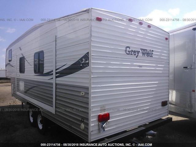 4X4FCKY258K007605 - 2008 FOREST RIVER CHEROKEE GRAEY WOLF  WHITE photo 3