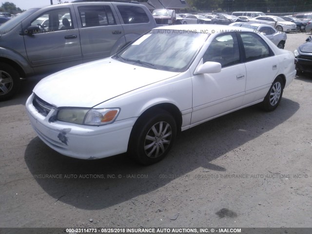 4T1BG22K01U839764 - 2001 TOYOTA CAMRY CE/LE/XLE 白色 照片 2