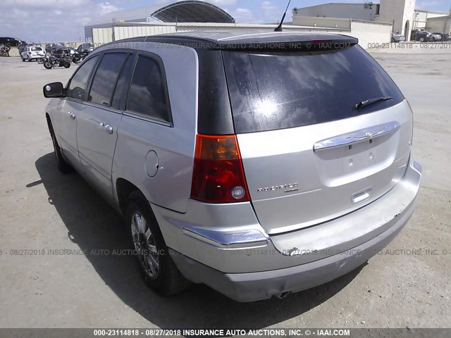 2A8GM68X27R189699 - 2007 CHRYSLER PACIFICA TOURING SILVER photo 3