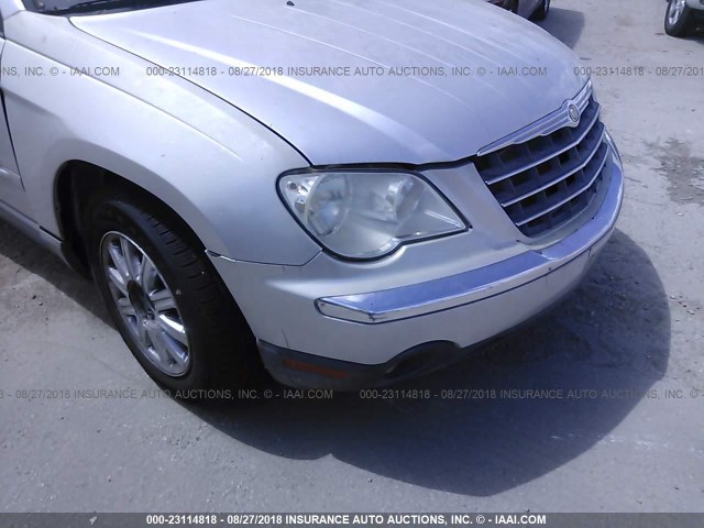 2A8GM68X27R189699 - 2007 CHRYSLER PACIFICA TOURING SILVER photo 6