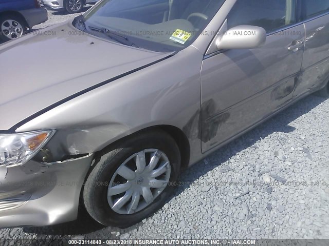 4T1BE32K15U959932 - 2005 TOYOTA CAMRY LE/XLE/SE Алтын фото 6