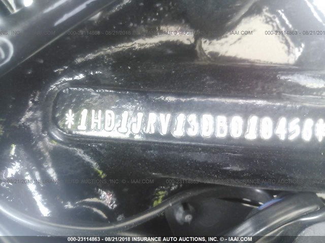 1HD1JRV13DB010456 - 2013 HARLEY-DAVIDSON FLS SOFTAIL SLIM BLACK photo 10