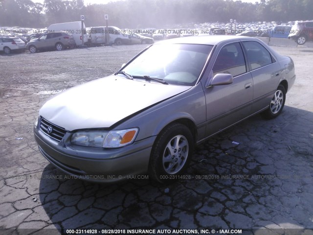 4T1BG22K3YU658488 - 2000 TOYOTA CAMRY CE/LE/XLE 棕色 照片 2