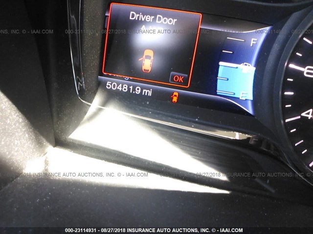 2LMDJ6JK5EBL15075 - 2014 LINCOLN MKX CREAM photo 7