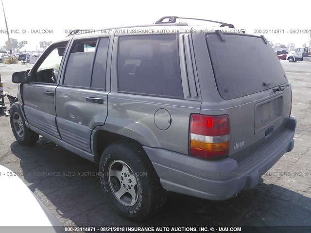 1J4FX58S3VC731353 - 1997 JEEP GRAND CHEROKEE LAREDO/TSI GRAY photo 3