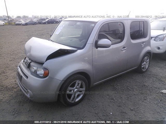 JN8AZ28R29T123047 - 2009 NISSAN CUBE S/SL SILVER photo 2