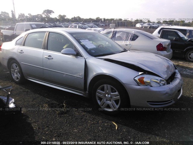 2G1WB5E38E1146719 - 2014 CHEVROLET IMPALA LIMITED LT SILVER photo 1