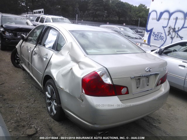 JNKAY01F27M453411 - 2007 INFINITI M35 SPORT SILVER photo 3