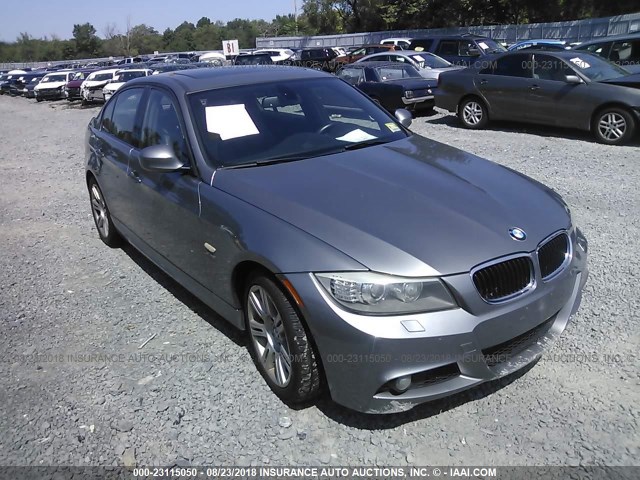 WBAPK5G5XBNN51630 - 2011 BMW 328 XI SULEV GRAY photo 1