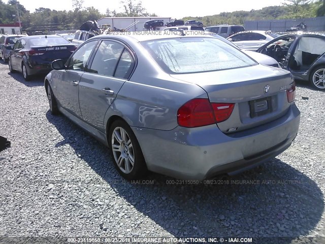 WBAPK5G5XBNN51630 - 2011 BMW 328 XI SULEV GRAY photo 3