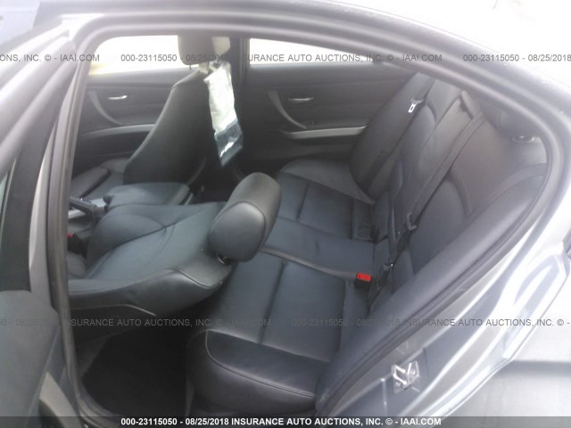 WBAPK5G5XBNN51630 - 2011 BMW 328 XI SULEV GRAY photo 8