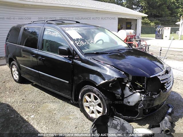 2A4RR5D19AR440846 - 2010 CHRYSLER TOWN & COUNTRY TOURING BLACK photo 1