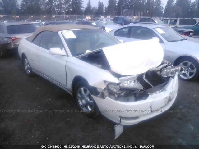 2T1FF28P03C608665 - 2003 TOYOTA CAMRY SOLARA SE/SLE თეთრი ფოტო 1