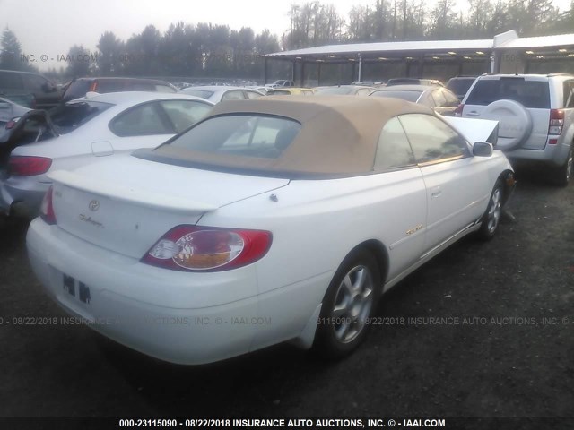 2T1FF28P03C608665 - 2003 TOYOTA CAMRY SOLARA SE/SLE თეთრი ფოტო 4