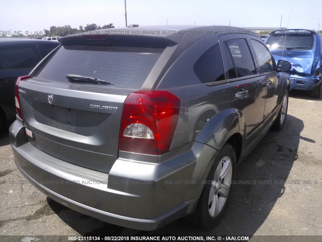 1B3CB3HA9BD225391 - 2011 DODGE CALIBER MAINSTREET GRAY photo 4