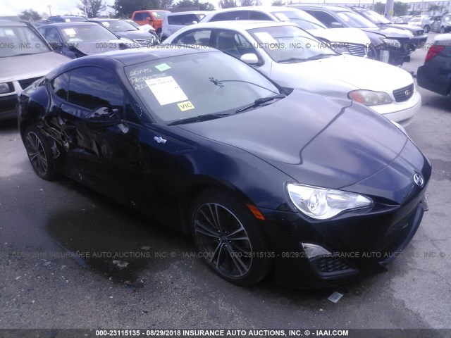 JF1ZNAA10F8710490 - 2015 TOYOTA SCION FR-S BLACK photo 1