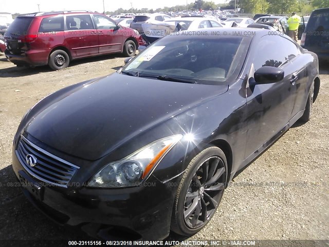 JNKCV64E18M123414 - 2008 INFINITI G37 JOURNEY/SPORT BLACK photo 2