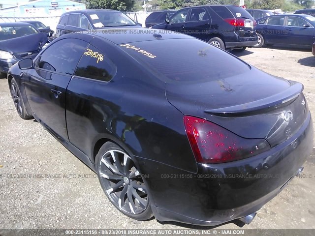 JNKCV64E18M123414 - 2008 INFINITI G37 JOURNEY/SPORT BLACK photo 3