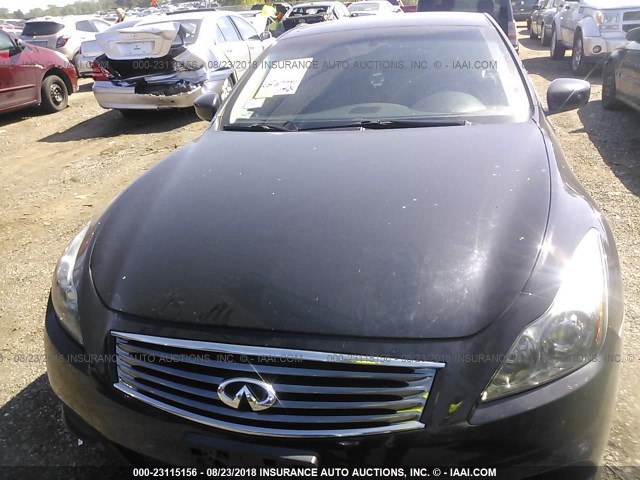 JNKCV64E18M123414 - 2008 INFINITI G37 JOURNEY/SPORT BLACK photo 6