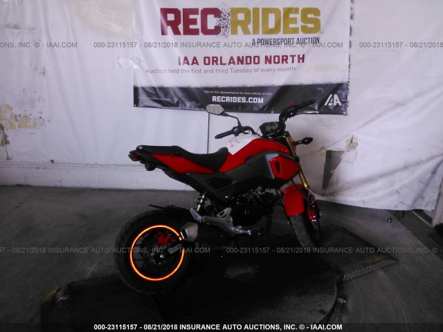 MLHJC6114H5207850 - 2017 HONDA GROM 125 RED photo 4