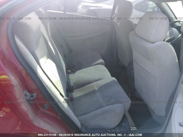1G3NL52F43C147792 - 2003 OLDSMOBILE ALERO GL RED photo 8