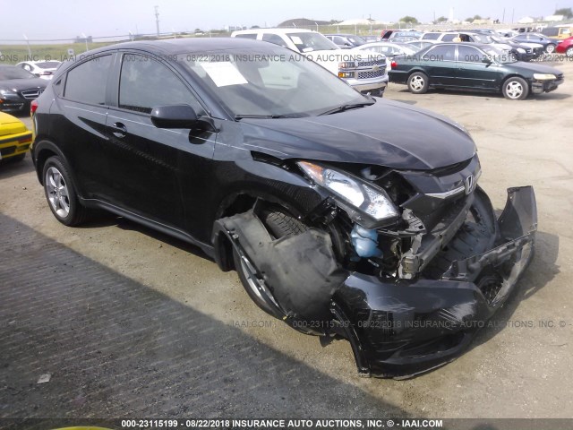 3CZRU6H34GM766957 - 2016 HONDA HR-V LX BLACK photo 1