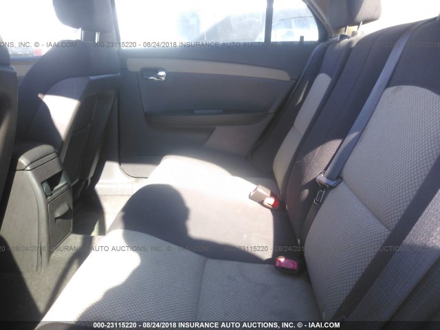 1G1ZH57B98F283617 - 2008 CHEVROLET MALIBU 1LT GOLD photo 8