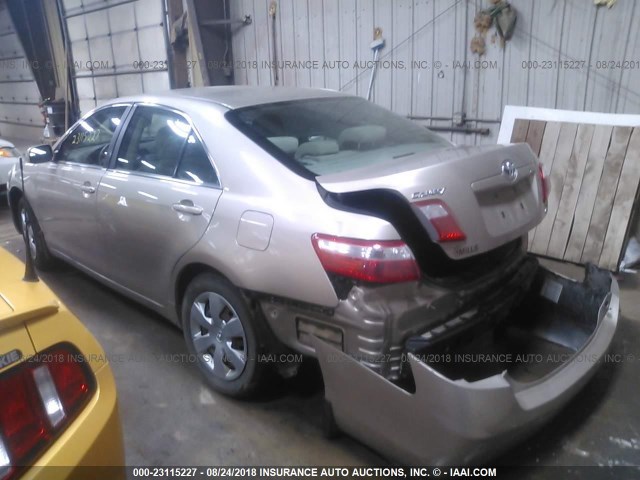 4T1BE46K28U249152 - 2008 TOYOTA CAMRY CE/LE/XLE/SE BEIGE photo 3