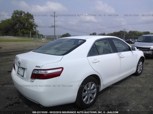 4T1BE46K77U684019 - 2007 TOYOTA CAMRY NEW GENERAT CE/LE/XLE/SE WHITE photo 4