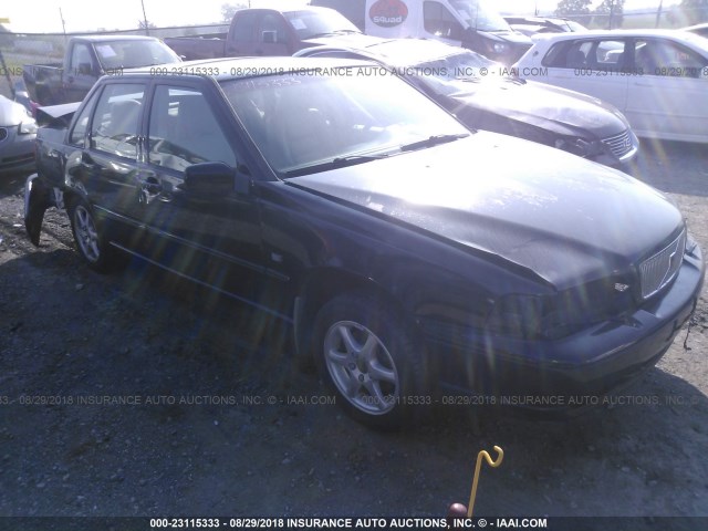 YV1LS55A3X2619965 - 1999 VOLVO S70 BLACK photo 1