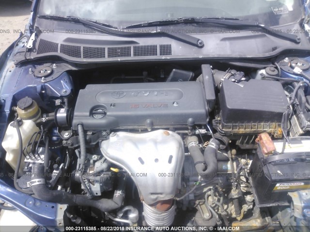 4T1BE46K09U378797 - 2009 TOYOTA CAMRY SE/LE/XLE ლურჯი ფოტო 10