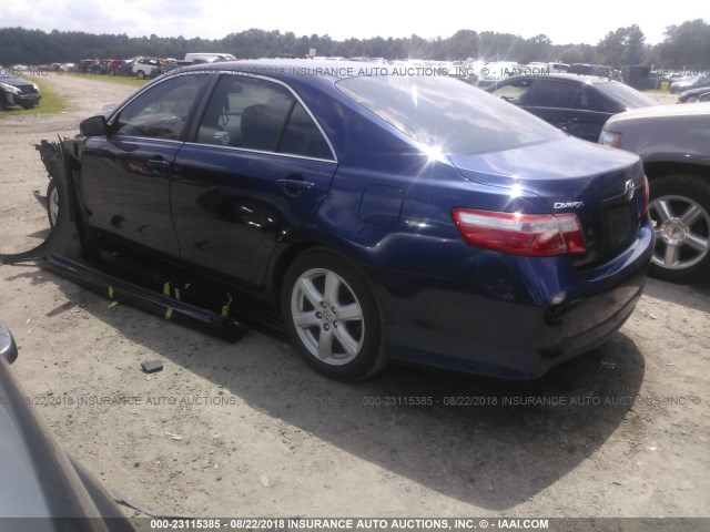 4T1BE46K09U378797 - 2009 TOYOTA CAMRY SE/LE/XLE ლურჯი ფოტო 3