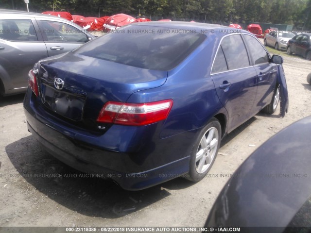 4T1BE46K09U378797 - 2009 TOYOTA CAMRY SE/LE/XLE ლურჯი ფოტო 4