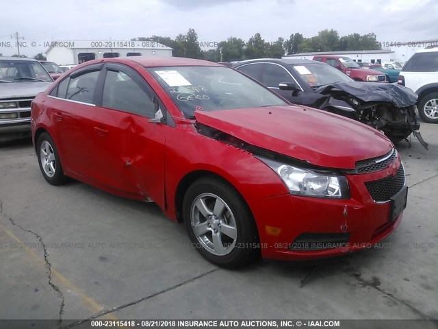 1G1PC5SB2E7155688 - 2014 CHEVROLET CRUZE LT RED photo 1