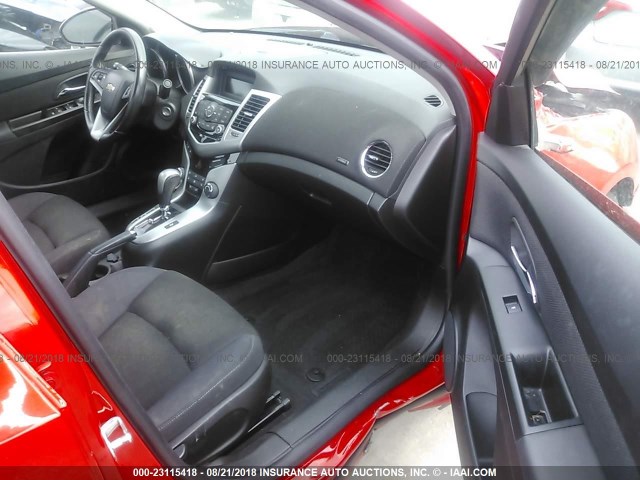 1G1PC5SB2E7155688 - 2014 CHEVROLET CRUZE LT RED photo 5