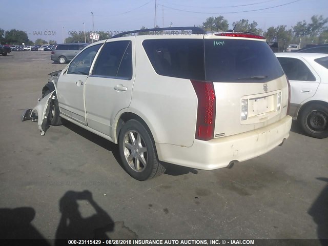 1GYEE637X50211369 - 2005 CADILLAC SRX WHITE photo 3