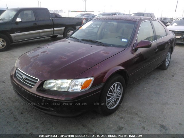 JT2BG22K210549577 - 2001 TOYOTA CAMRY CE/LE/XLE 红色 照片 2