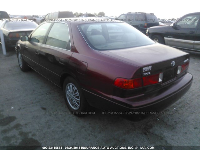 JT2BG22K210549577 - 2001 TOYOTA CAMRY CE/LE/XLE 红色 照片 3