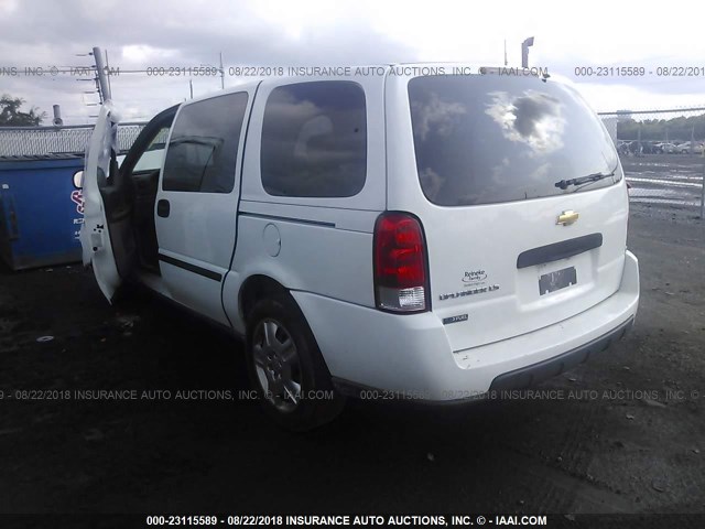 1GNDV23W77D187293 - 2007 CHEVROLET UPLANDER LS 白色 照片 3