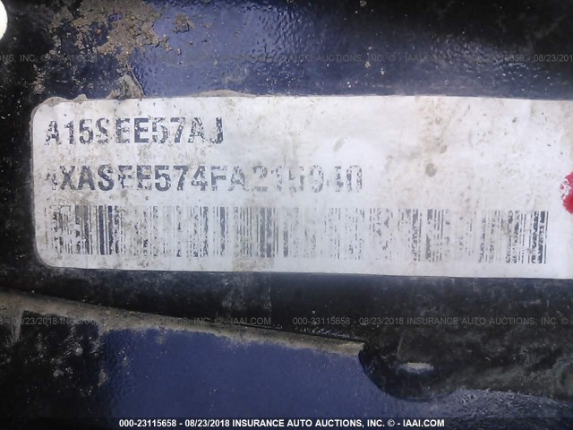 4XASEE574FA215940 - 2015 POLARIS SPORTSMAN 570 EPS WHITE photo 10