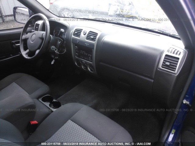 1GCESCF95C8112242 - 2012 CHEVROLET COLORADO LT ლურჯი ფოტო 5